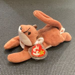 Vintage Ty Beanie Baby “Sly” extremely rare 4th generation tag error no website